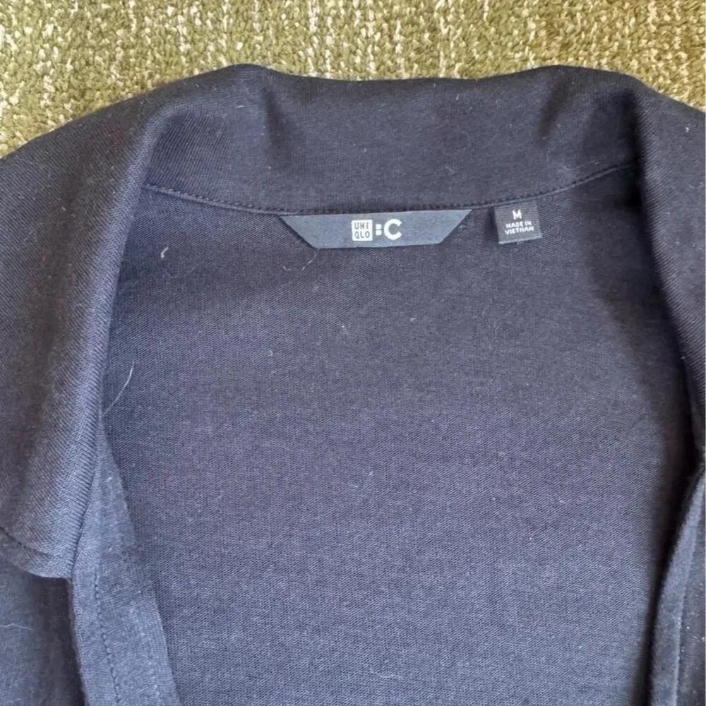 Uniqlo Women's Black and Navy Dress